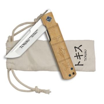 Tokisu Bamboo Pocket knife - 25286