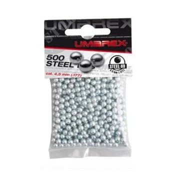 Umarex 4.5mm Steel BB'S - 500 pcs