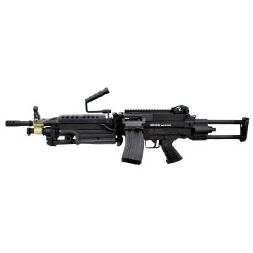 A&K M249 Para Stock 6mm Electric Support Weapon RIF AEG