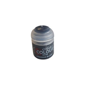 Citadel Colour Base Paint - Abaddon Black - 12ml - 21-25