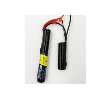 Rebel Battery - 3000mAh Li-Ion 11.1V 10C Nunchuck - Tamiya