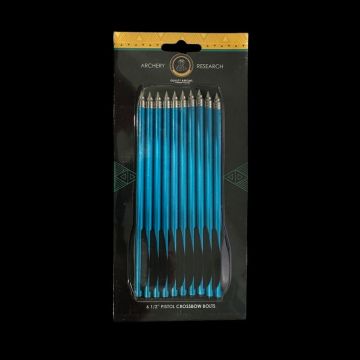  EK Archery Pistol Bolts Blue – 10 Pack – Alloy
