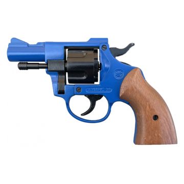 Bruni Olympic 38 Blank Firing Revolver - Blue