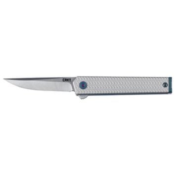 CRKT CEO Micro Flipper - Silver - 7081