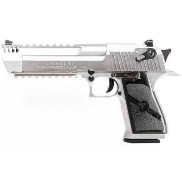 Cybergun Desert Eagle L6 Chrome 6mm Airsoft GBB Gas Pistol Black RIF