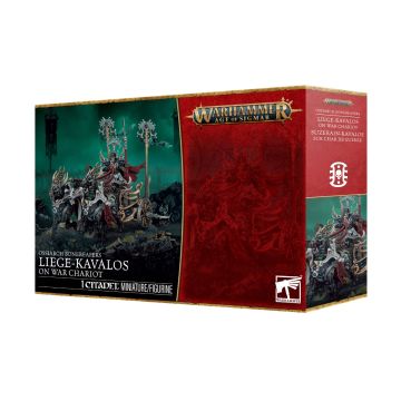 Warhammer - Age Of Sigmar - Ossiarch Bone Reapers - Liege-Kavalos on War Chariot - 94-36
