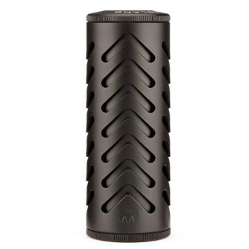 3 Legged Thing - The ModFather 1/2 Inch UNF Airgun Moderator - Chevron - Black / Black 