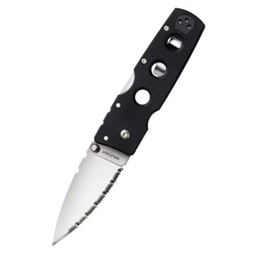 Cold Steel Hold Out III Serrated Edge Lock Knife 11HMS