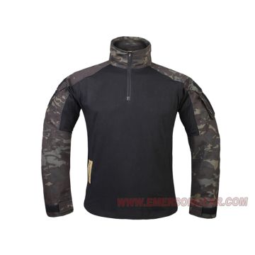 Emerson G3 Combat Shirt Black Multicam