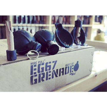 Enola Gaye EG67 Wire Pull Frag Grenade