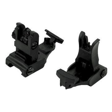 FMA Flip Up Sights Type 71L Black 5348