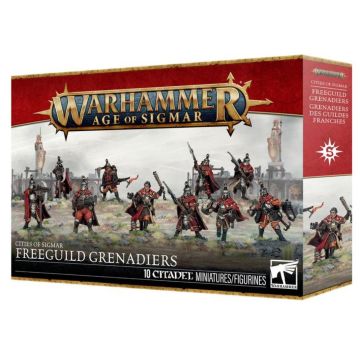 Warhammer - Cities Of Sigmar - Free Guild Grenadiers - 86-54