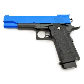 Galaxy G6H Hi-Capa Style Spring 6mm BB Pistol With Holster Two Tone