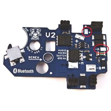 Jefftron Leviathan AEG Mosfet V2 Rear Wired With Coloured Speed Trigger