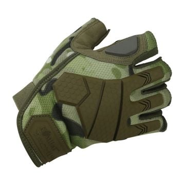 KombatUk Alpha Tactical Fingerless Gloves - BTP