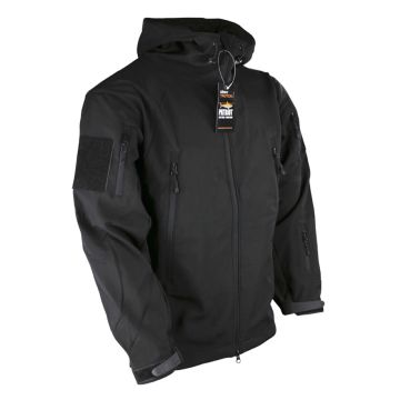 KombatUK Patriot Soft Shell Jacket - Black