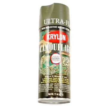 Krylon Ultra Flat Paint Olive