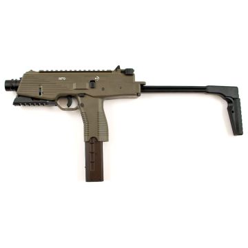 KWA/ASG MP9A3 Olive 6mm Airsoft Fully Automatic Gas Blow Back SMG RIF