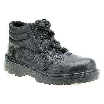 M240A Grafters Black Safety Toe Boots
