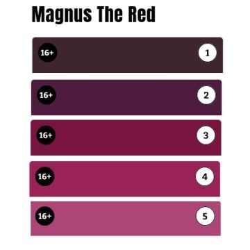 Magnus The Red