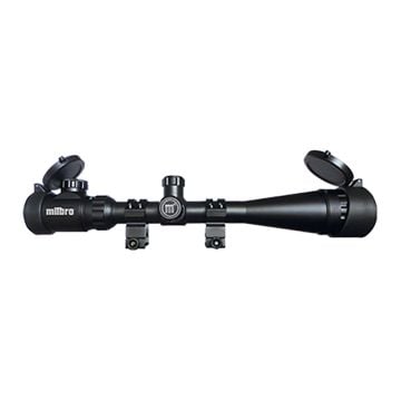 Milbro 4-16x40 AOEG Iluminated Rifle Scope - 9-11 Mounts