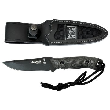 Muela Storm-N Black Bladed Sheath Knife