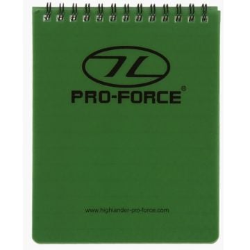 Highlander Waterproof Notepad 15x10.5cm