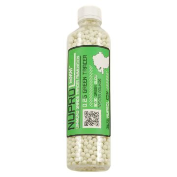 Nuprol 0.2g Green Tracer Diamond Grade 6mm BBs 3000 Bottle
