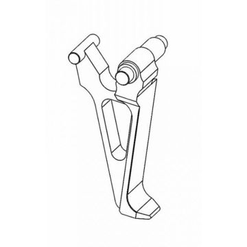 Retro Arms CNC Ak Trigger - 6463 - Red