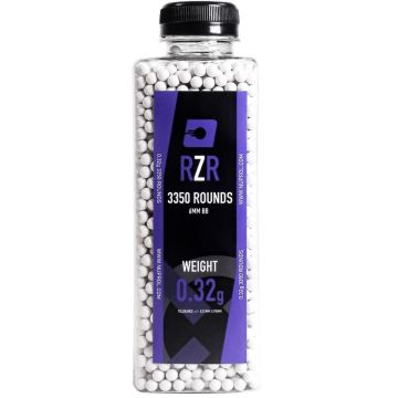 RZR Bio Airsoft BBs (3350R) 0.32g