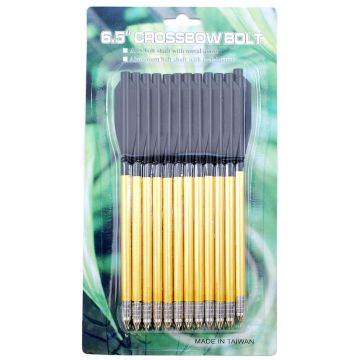 Armex 6.5inch  Small Crossbow Bolts Pack of 12