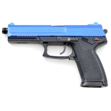 ASG MK23 6mm Airsoft Gas Non-Blowback Blue Pistol Two Tone