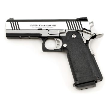 Tokyo Marui Hi-Capa 4.3 Dual Stainless 6mm Airsoft Gas Blow Back Pistol RIF GBB