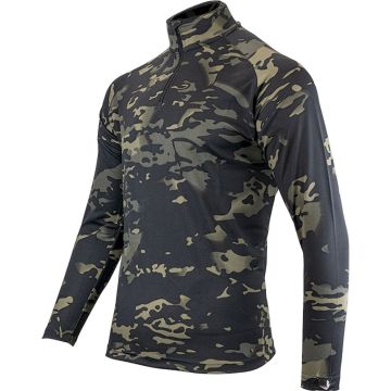 Viper Mesh-Tech Armour Top Black Vcam