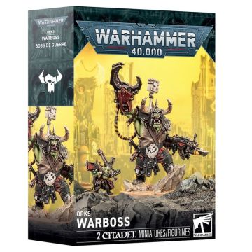 Warhammer 40000 orks Warboss @ Crawley Surplus store 