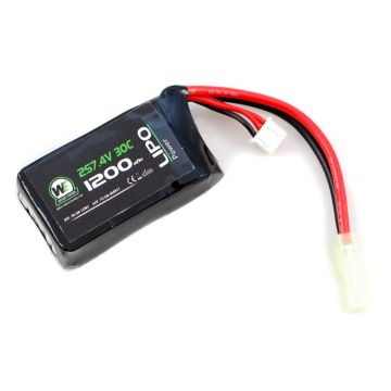 Nuprol 7.4v 1200mah 30c PEQ Box Li-Po Battery