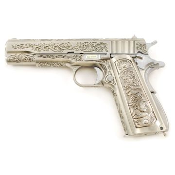 WE 1911 'Mehico Druglord' 6mm Airsoft Gas Blow Back Pistol RIF GBB
