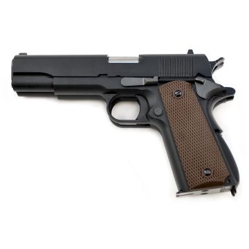 WE Double Barrel 1911 6mm Airsoft Gas Blow Back Pistol RIF GBB