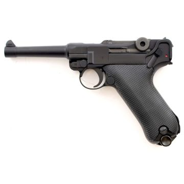 WE P08 Luger Small 6mm Airsoft Gas Blow Back Pistol RIF