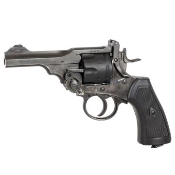 Webley MKVI Police 4″ Revolver Battlefield Finish .177 Pellet Co2 Air Pistol