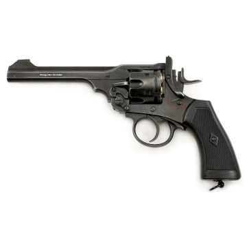 Webley MKVI Service Revolver Battlefield Finish .22 Pellet Co2 Air Pistol