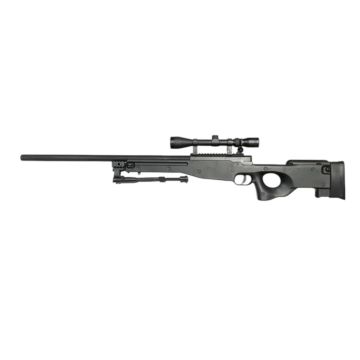 Well MB01 L96 Spring Sniper Rifle Bundle with Upgraded Steel Parts