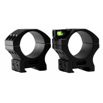 WULF Tactical Rings with Bubble Level - Picatinny - 30mm Tube - Low