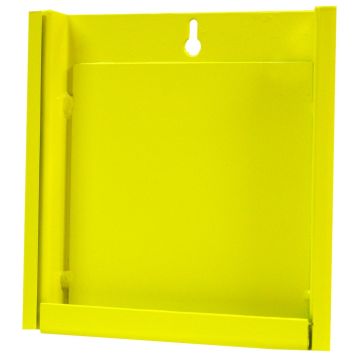 Yellow Metal Target Plate 17cm