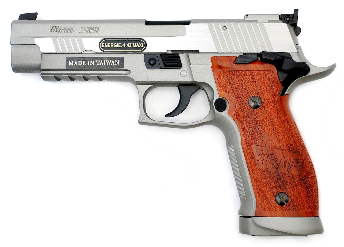 Cybergun Sig Sauer P226 X-Five Stainless 6mm Co2 Blow-Back Pistol