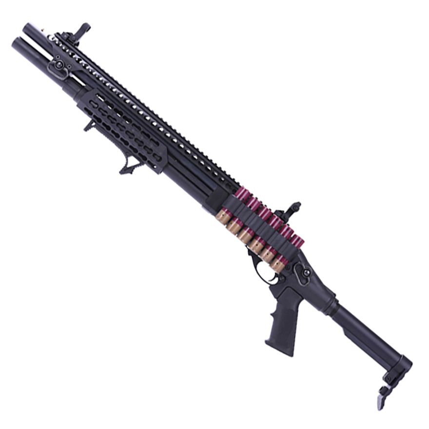 Golden Eagle M870 Keymod Tri-Shot Gas Pump Action Shotgun