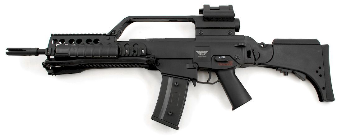 JG G608K G36K 6mm Airsoft Electric Assault Rifle RIF