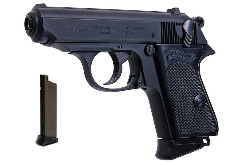 MARUZEN WALTHER PPK/S スローバックエアガン Maruzen Walther PPK Gas Blowback Pistol With Spare Magazine