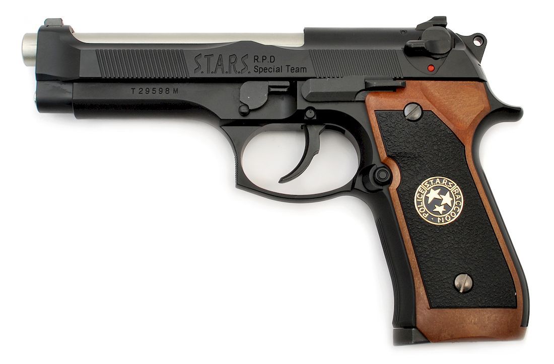 バイオハザード SAMURAI EDGE M92F Tokyo Marui Biohazard Samurai Edge Beretta 6mm Gas Blow Back