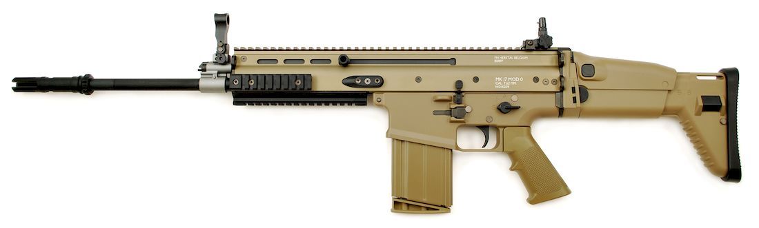 Tokyo Marui Scar-H Recoil Shock FDE 6mm Airsoft Electric Assault
